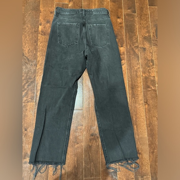 DYNAMITE CHIARA cropped jeans with raw hem - Picture 4 of 4